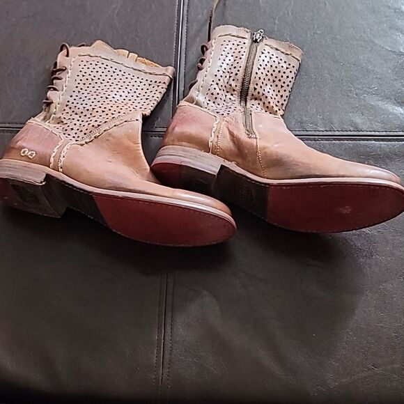 Bed Stu Tan Taupe Leather Cheshire Boots - Picture 4 of 11